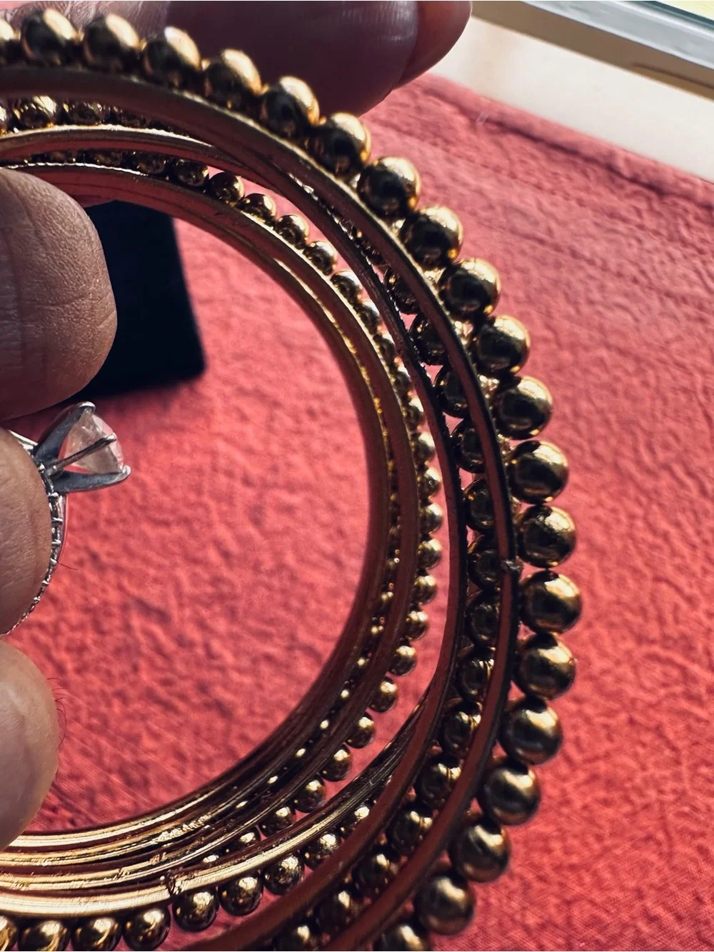 N/A stackable beaded